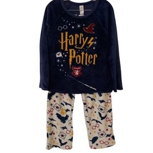 Harry Potter Fleece Pajama Lounge Set Waiting for My Letter Hogwarts Size Medium